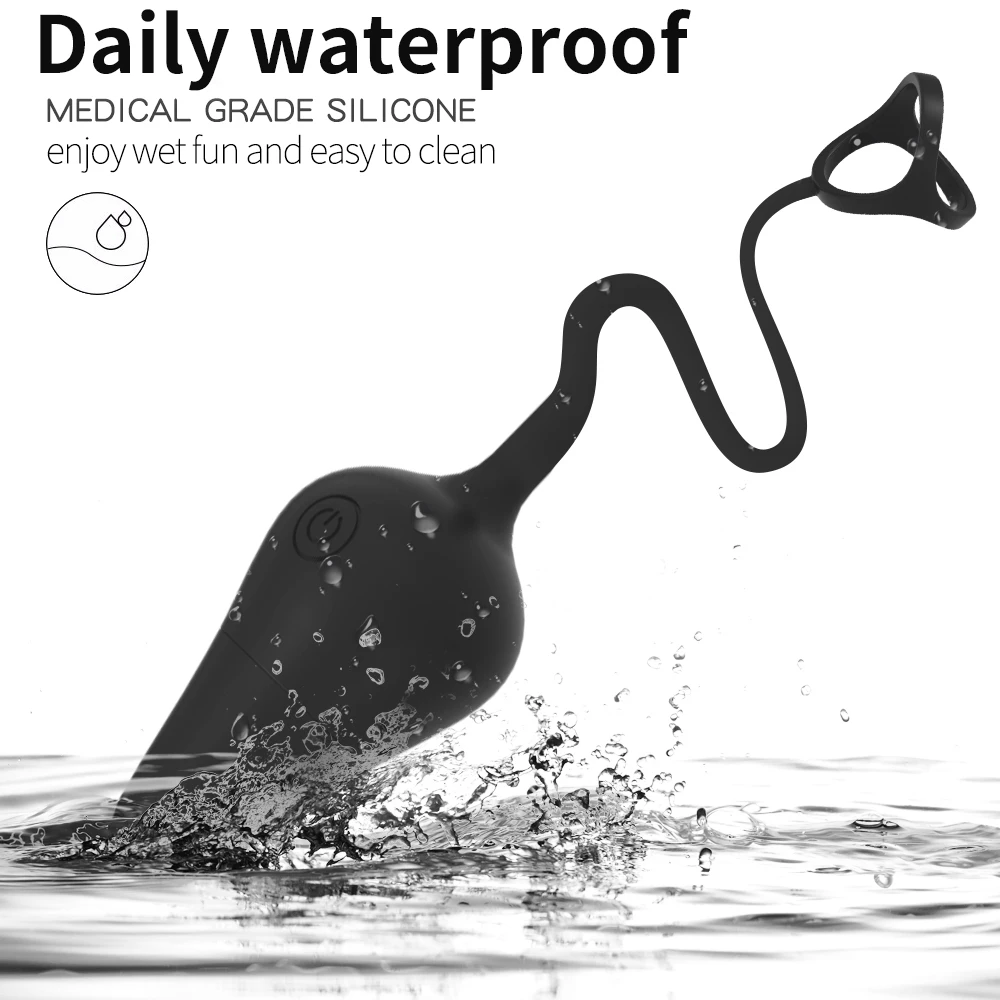 Анальные пробки с дистанционным управлением вибратор кольцо для задержки