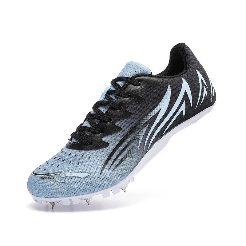 Мужские легкие гоночные Нескользящие туфли с шипами водонепроницаемая обувь для