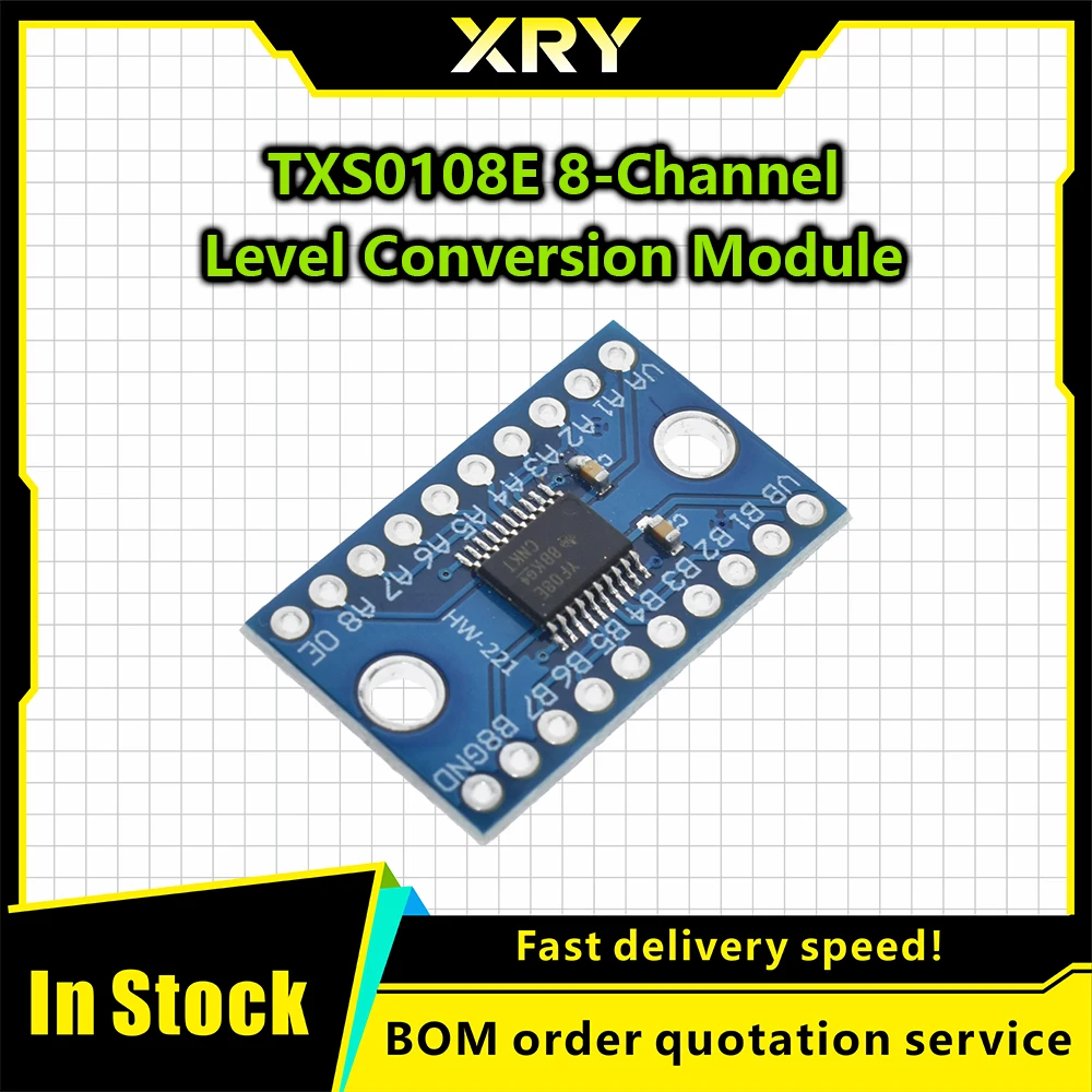XRY 2 шт. 3 В 5 TXS0108E 8-канальный модуль двунаправленного преобразователя логического