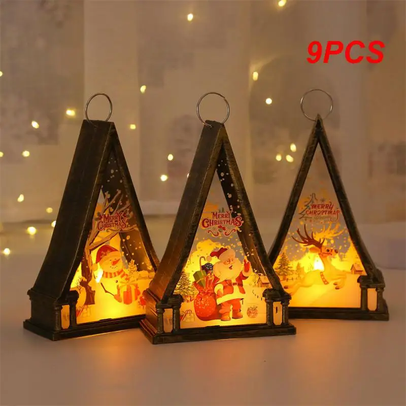 

9 шт. рождественские подарки Удобная праздничная атмосфера идеальный подарок уникальный дизайн изысканное мастерство Рождественский домашний декор