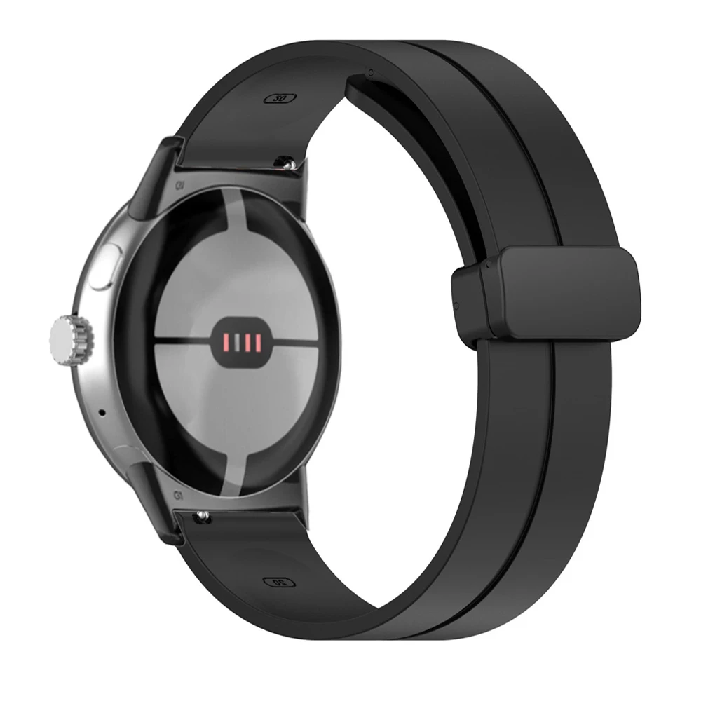 

Силиконовый ремешок для Google Pixel Watch Band Pixel Watch Active, спортивный мягкий браслет с магнитной застежкой, аксессуары для наручных часов