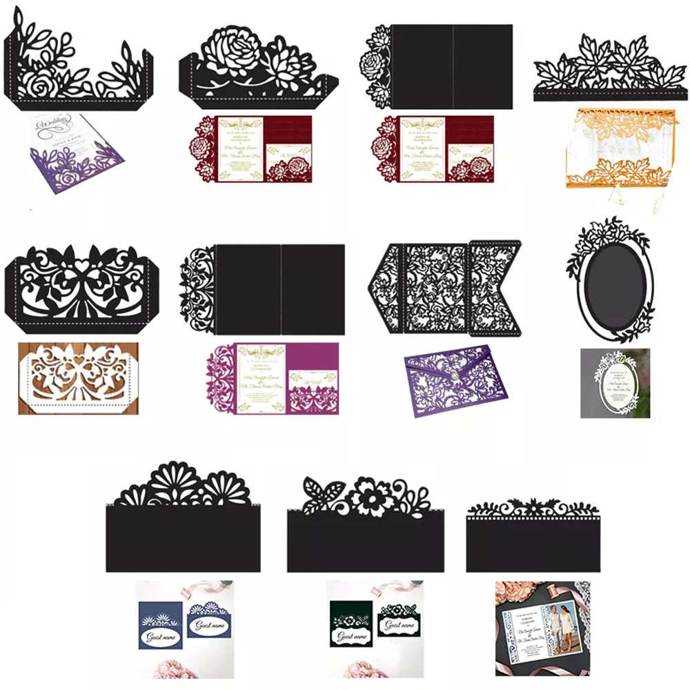 

Цветочные границы, украшения, металлические Вырубные штампы, цветы, вырубки для скрапбукинга «сделай сам», альбом для скрапбукинга, бумажная открытка, новинка 2021