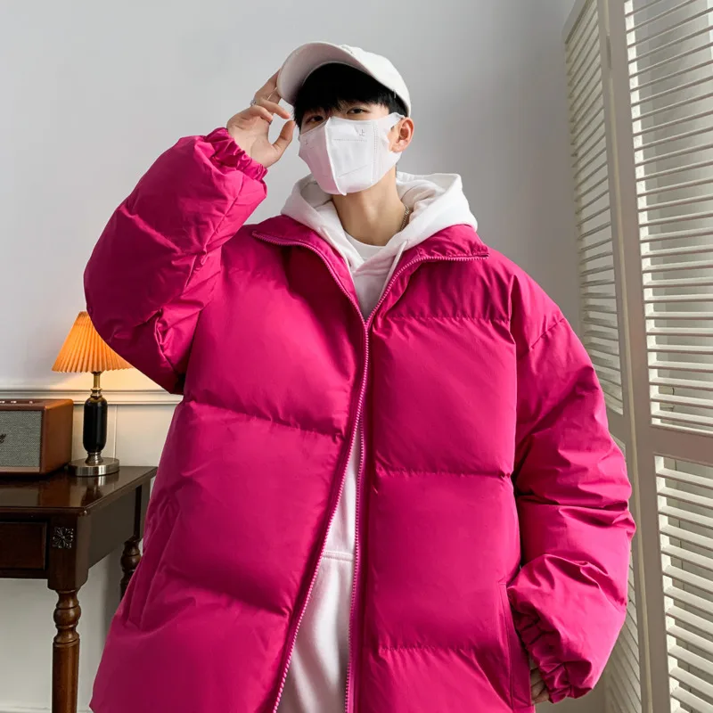 13 Colors Winter Jacket Men Warm Fashion Casual Thick Down Jackets Mens Korean Loose Short Coat Mens Parker Clothes M-4XL