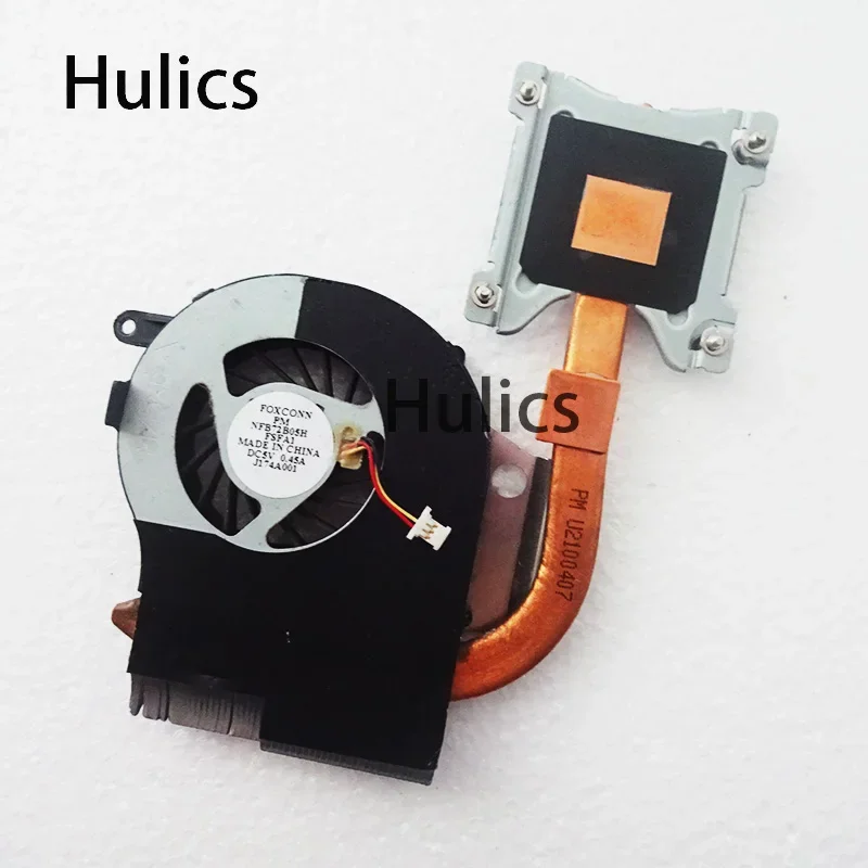 Охлаждающий вентилятор Hulics для ноутбука HP CQ62 G62 G72 G72T CQ72 радиатор и 612354 -001 Радиатор