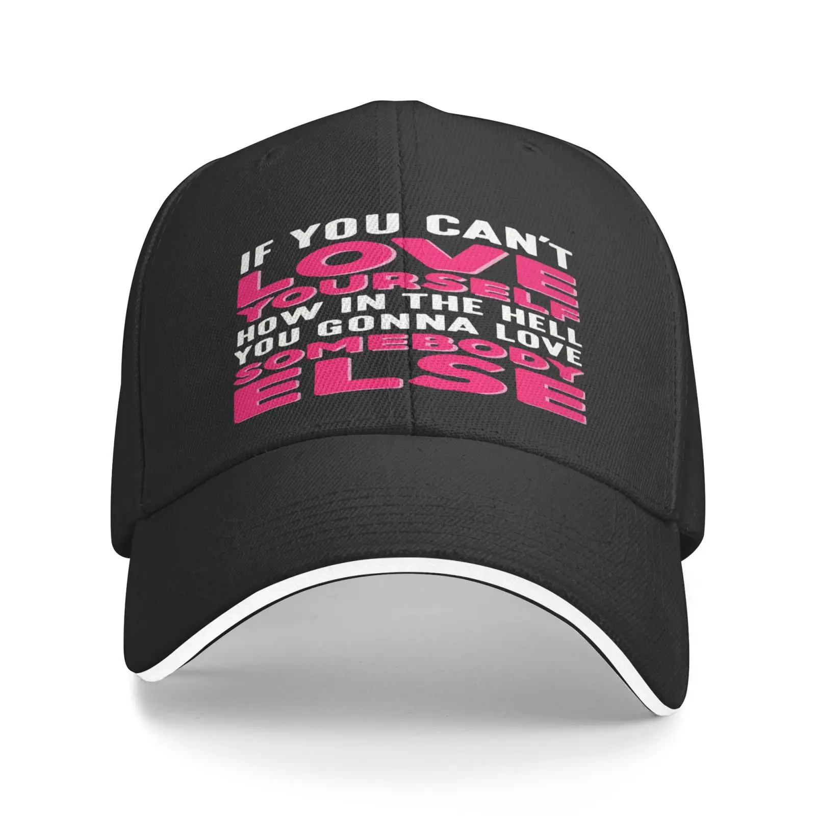 

Мужская кепка с надписью If You Can Love Yourself, Мужская кепка, Мужская кепка, дизайнерская Кепка, летняя Панама, Женская кепка, Кепка для мальчика