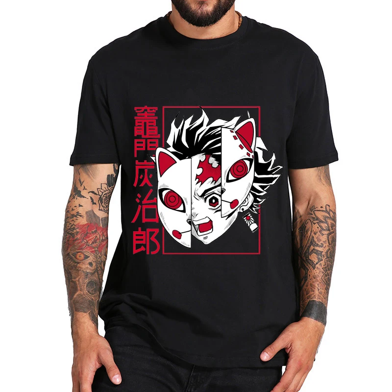 

Demon Slayer Anime Harajuku Printing Tshirt Unisex Oversized Short Sleeve T-shirt Spring Summer Shirts for Women Cartoon Tshirts