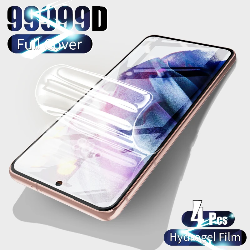 

4 шт., Гидрогелевая Защитная пленка для Samsung Galaxy A6 A8 J4 J6 Plus 2018 A5 A7 A9 J2 J3 J7 J8 2018