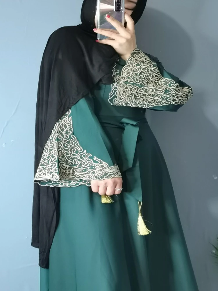 Женское платье-кафтан, мусульманское платье, модель 2022