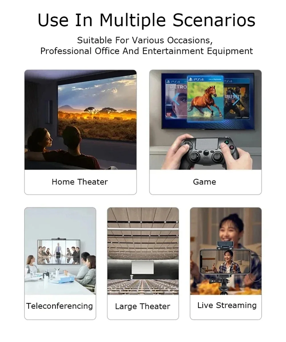 Беспроводной адаптер дисплея 4K 50 м 100 150 HDMI-удлинитель видеопередатчик и приемник