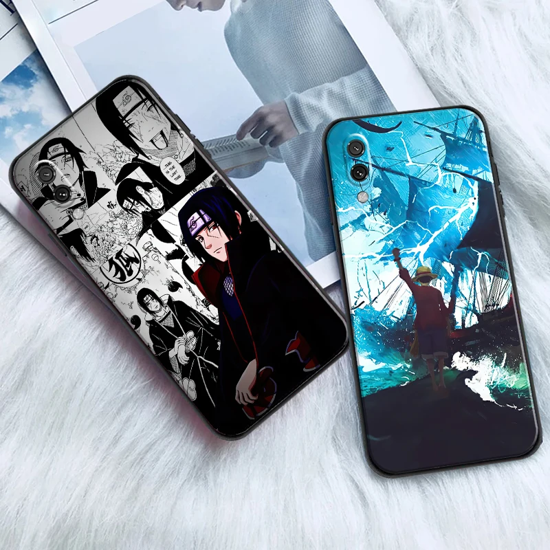 

NARUTO Japan Anime For Xiaomi Mi 11 Lite Phone Case Coque Black Silicone Cover Funda Carcasa Soft Back