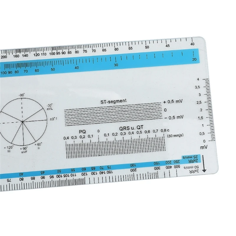 Линейка для измерения экг сердечного ритма