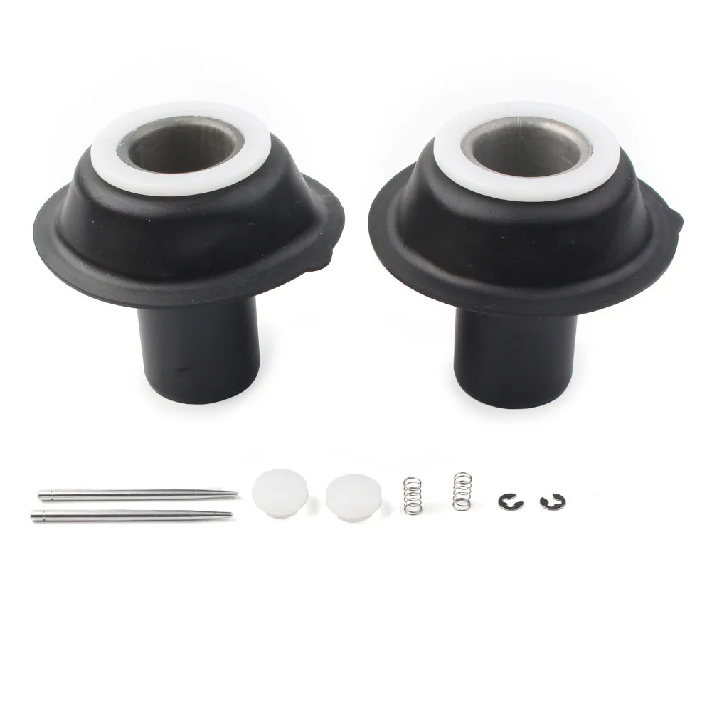 2 Sets for VIRAGO 535 XV535 1990-2000 XV Plunger and Piston Carburetor Reuild Kits Repair Card Tools