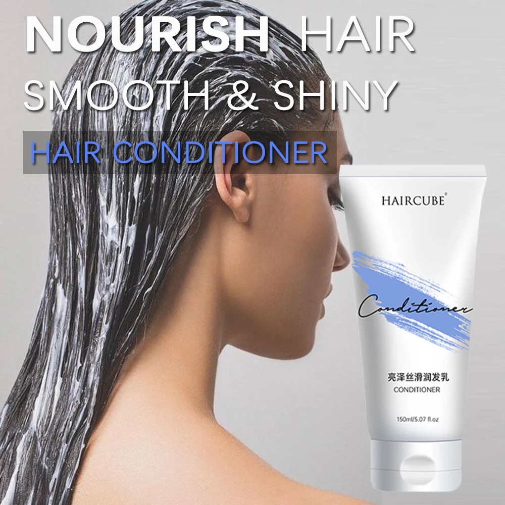 

150ml Nourish Hair Mask Effective Hair Conditioner Repair Damaged Soft Smooth Shiny Hair Moisturizing Dry Hair Deeply HAIRCUBE