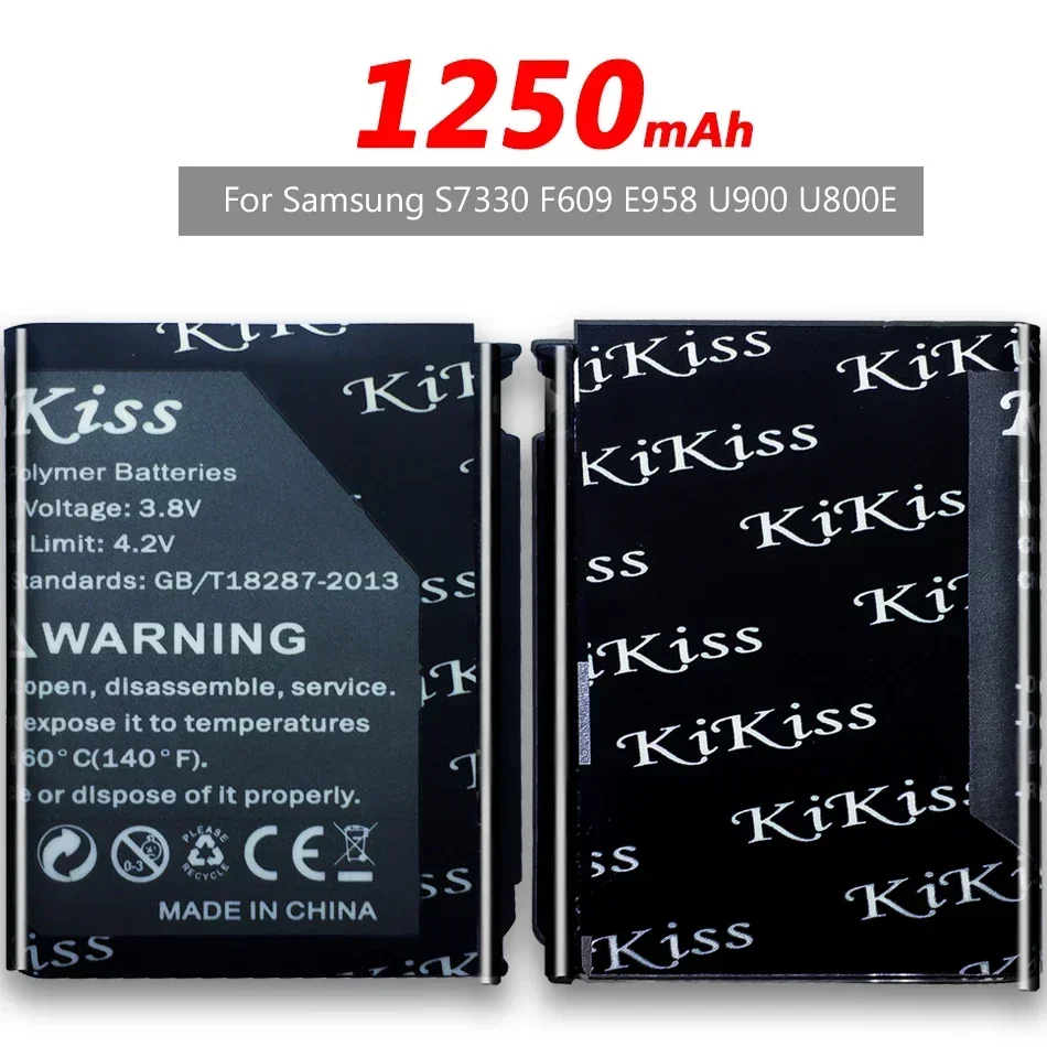Сменный аккумулятор AB 603443 CC CE CU для Samsung S5230C F488E G808E L870 W159 S7520U GT-S5233 G800 F539 1250 мАч