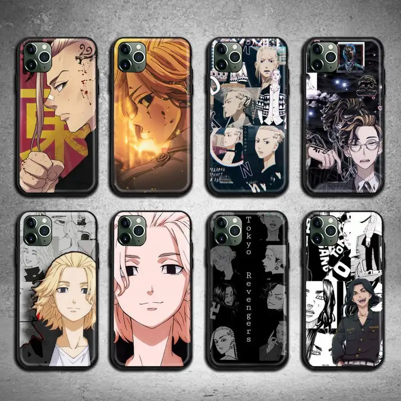 

Anime Tokyo Revengers Phone Case For iphone 13 12 11 Pro Max Mini XS Max 8 7 6 6S Plus X 5S SE 2020 XR cover