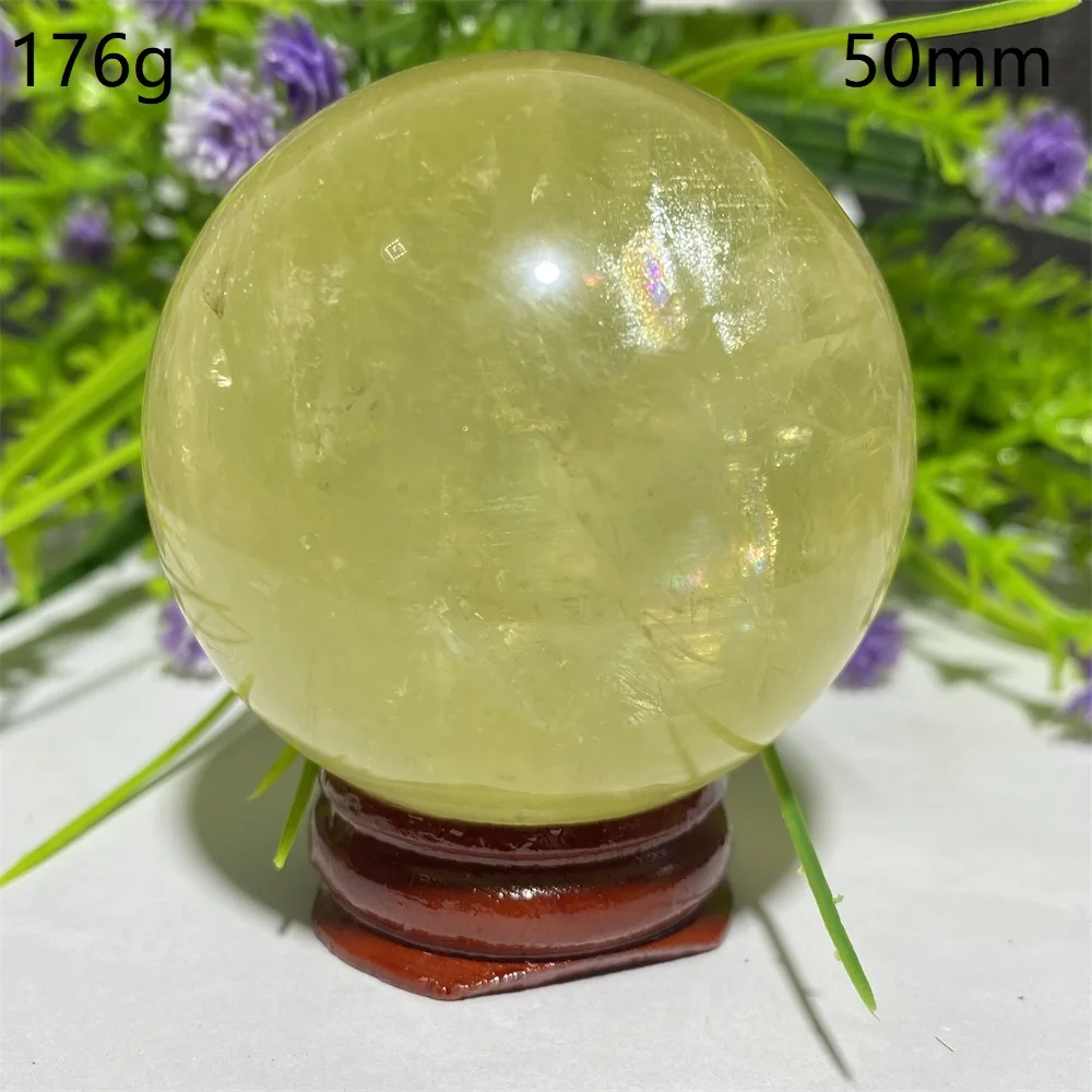 Хрустальный шар из цитрина