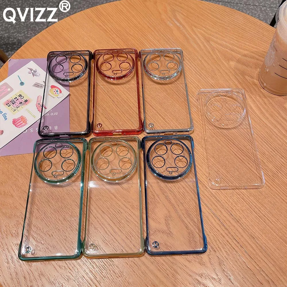 

Clear 6D Plating Case for Xiaomi 13 Ultra Luxury Ultra-thin Hard Back Armor Shockproof Transparent Phone Cover for Xiaomi13Ultra