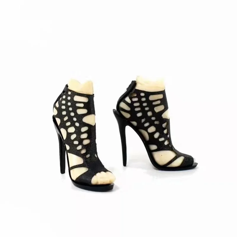 

Женская обувь для солдатиков горячая распродажа 1/6, обувь маленького перца, соблазнительная модель на высоких каблуках с ногой Для 12-дюймов...