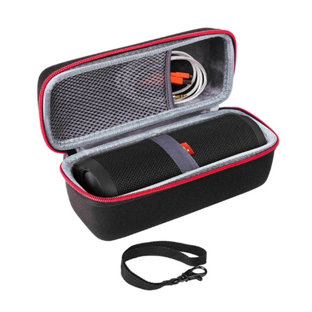 

Speaker Carrying Bag Travel Protective Case for JBL Flip 4 Wireless Speaker Storage Bag Shockproof Waterproof Hard Shell Case