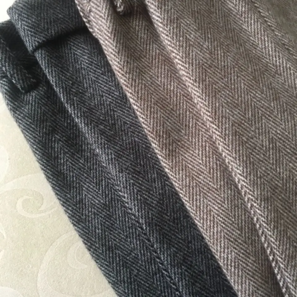 Мужские шерстяные деловые брюки