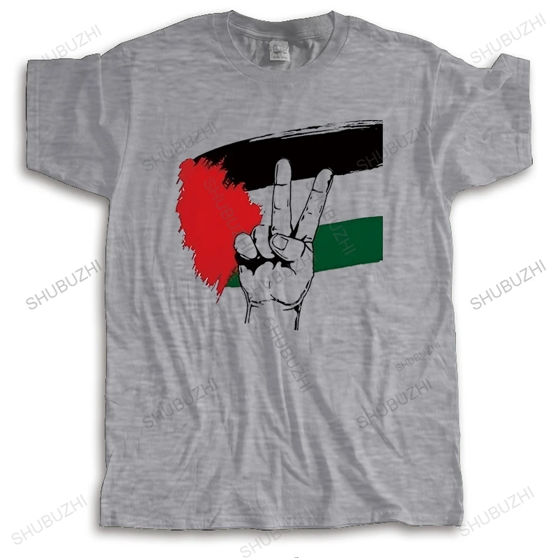 

Hot sale men streetwear t shirt fashion cotton tshirt O neck Casual High Quality tee Palestine Peace T shirt Funny summer Top