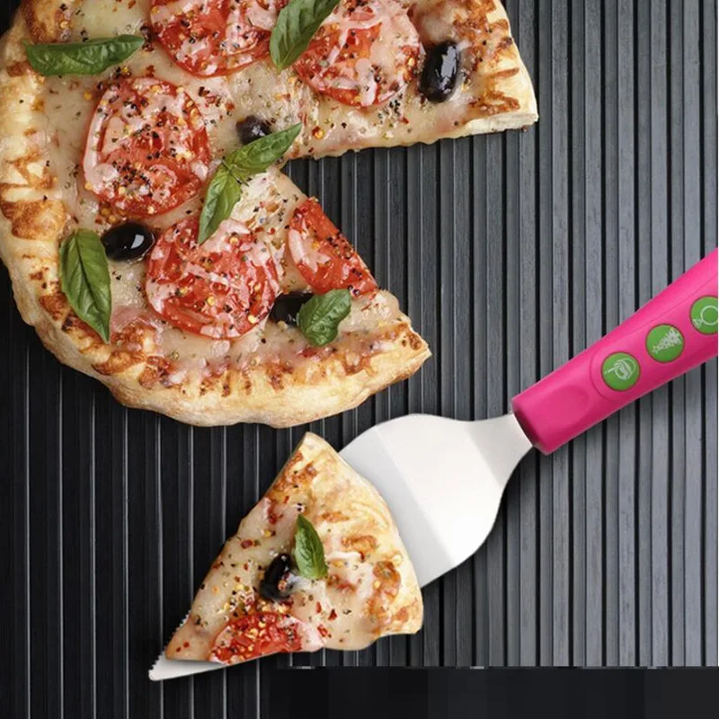 

2022 New Creative Fun Music Stainless Steel Cake Shovel Pizza Shovel Cheese Knife Baking Tools