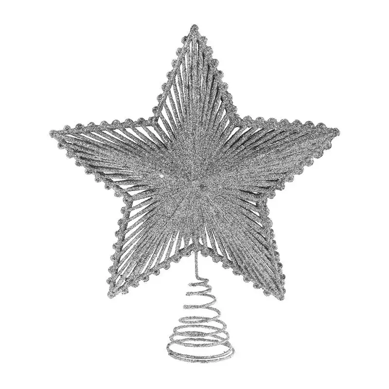 

1Pc Christmas Pentagram Decoration Xmas Tree Decor Stereo Pentagram Adornment