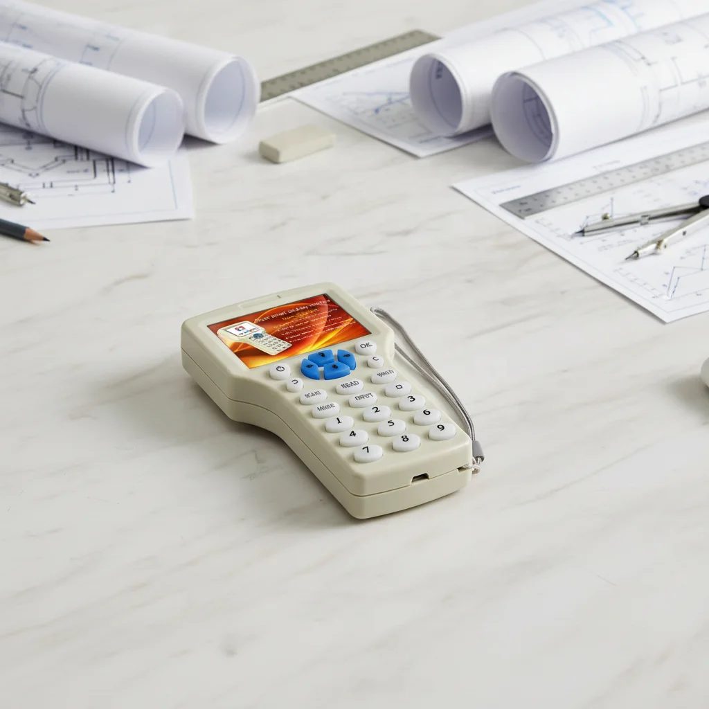 Фото Двухчастотный RFID-считыватель-записыватель, водонепроницаемый, для копирования карт и ключей №1