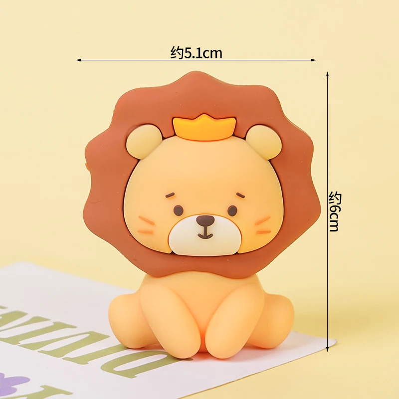 Украшение для торта в виде джунглей сафари Лев слон деньги жираф гриб