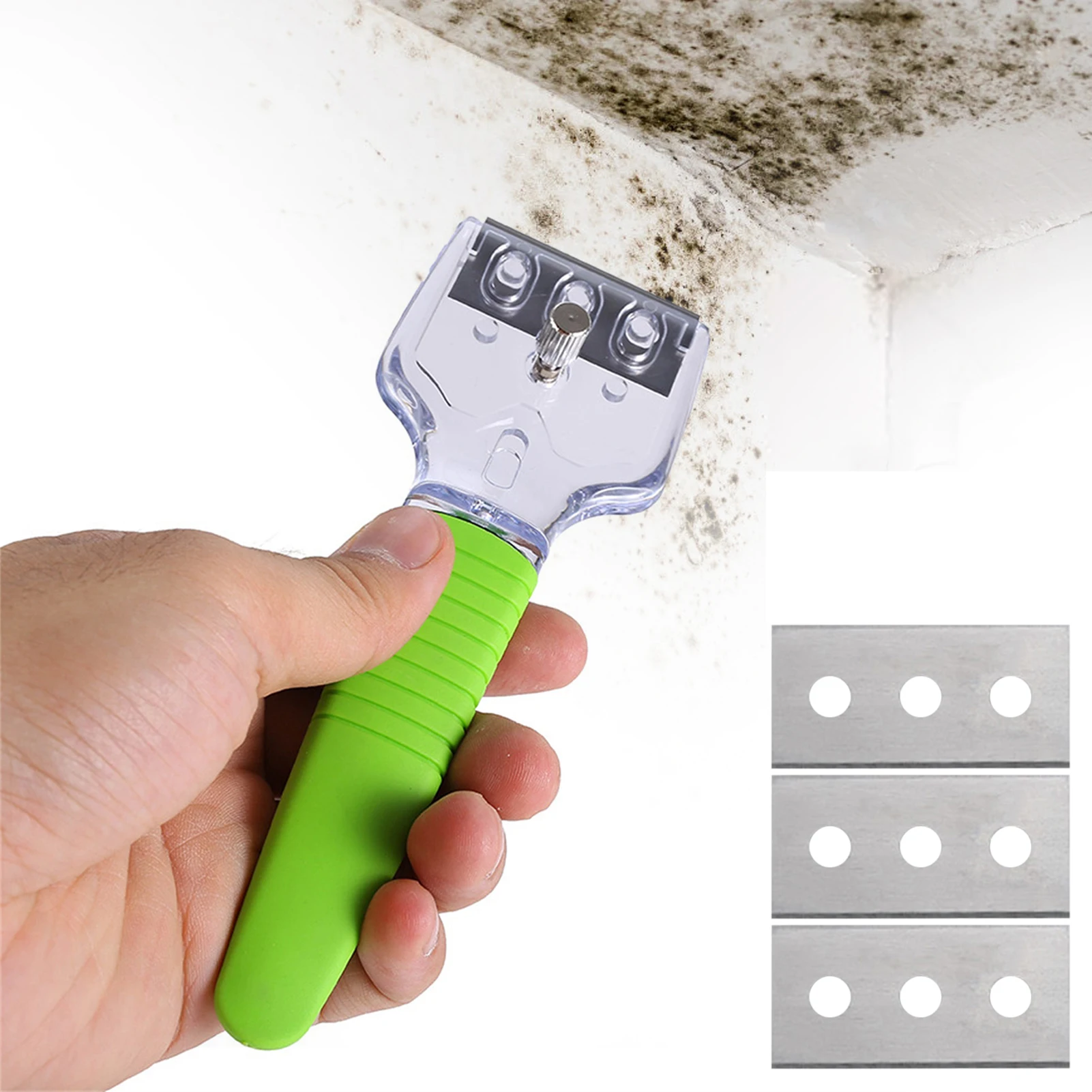 

Multifunction Cleaner Hob Scraper Remover with 4pcs Blade for Kichen Cleaning Oven Glass Ceramic Cooker Tools Utility Knife
