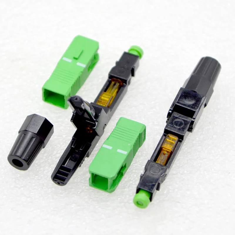 400 шт. FTTH волоконно-оптический коннектор для быстрой сборки SC/APC встроенного типа