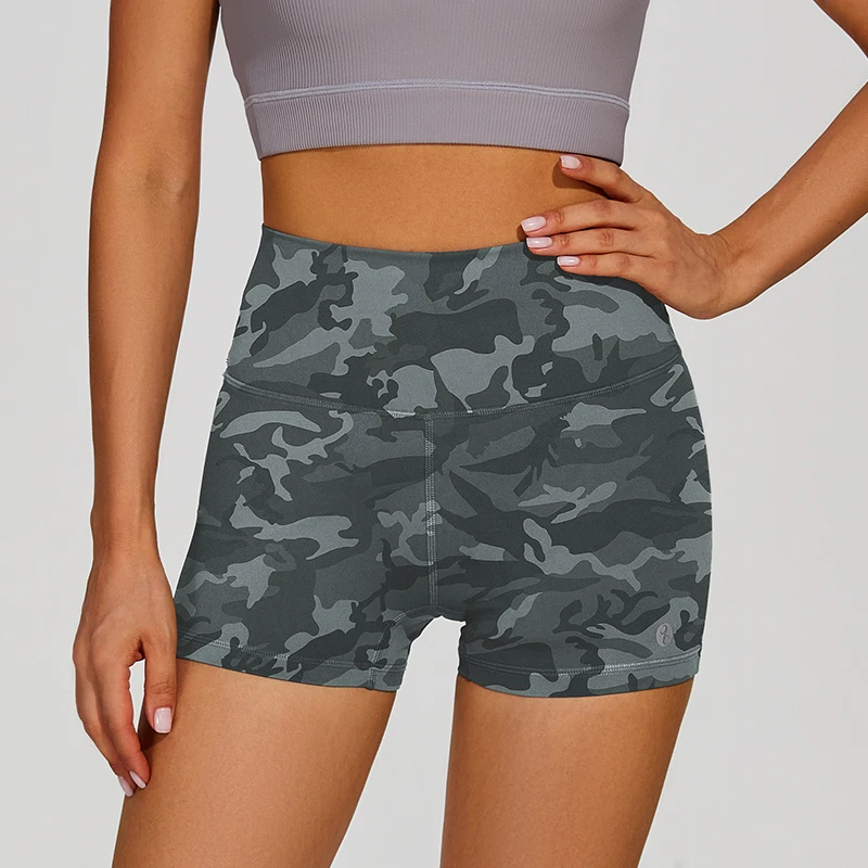 SEVENPALMS Workout Booty Shorts for Women High Waist Soft Sports Clothing  Quick Dry Gym Athletic Yoga Biker Shorts with Pockets