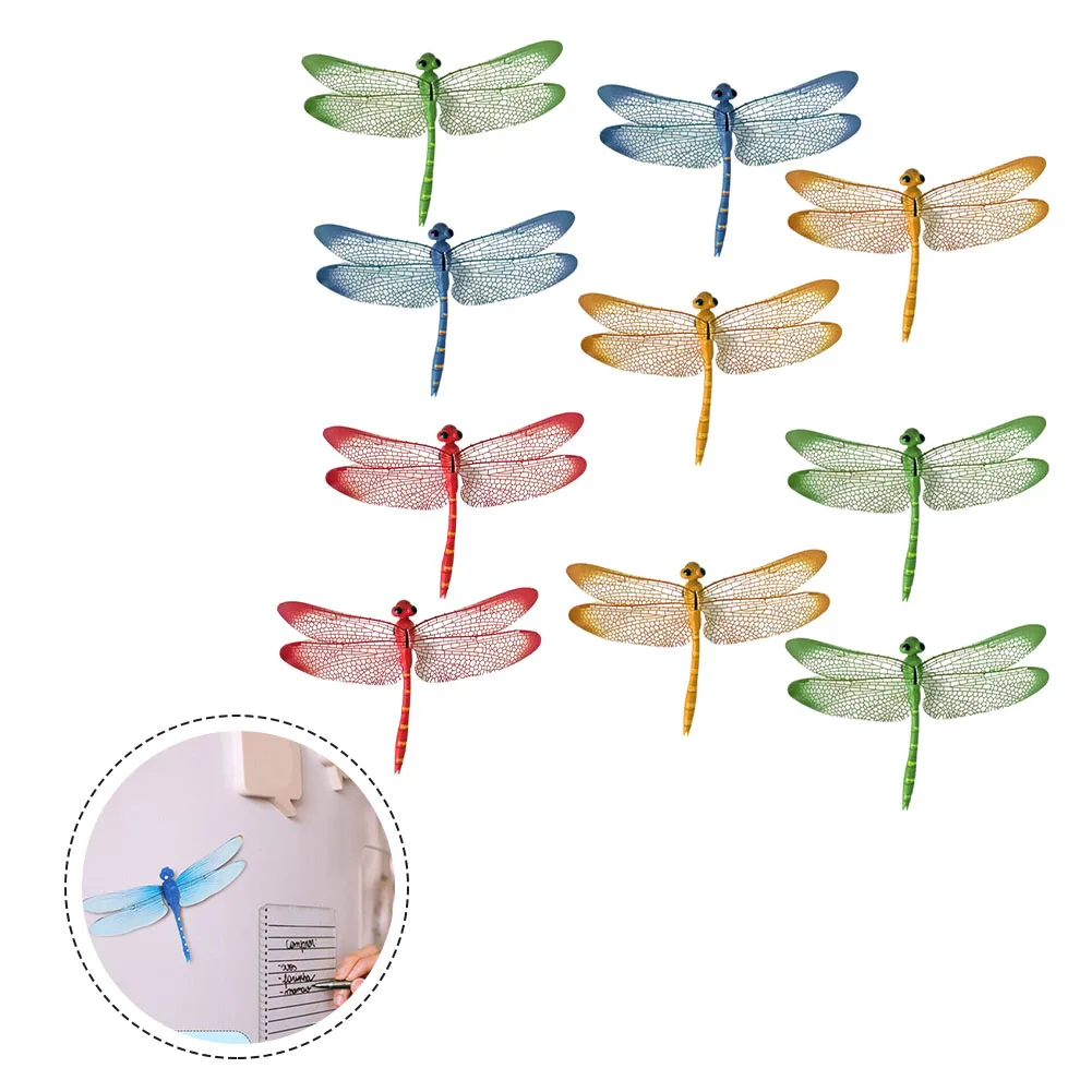 

Совершенно новое искусственное украшение Dragonfl, Цветочная композиция, украшение для сада, газона, магнитная уличная имитация ПВХ