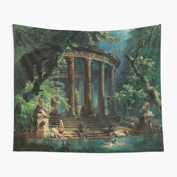 Купальный бассейн от Хьюберта Роберта гобелен покрывало Йога настенное