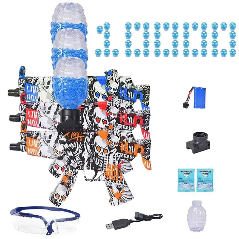 

Electric Gel Ball Blaster M416 With 10000 Water Beads For Outdoor Splatter Activities Team Game Toy For Teens Above 14 Years Old