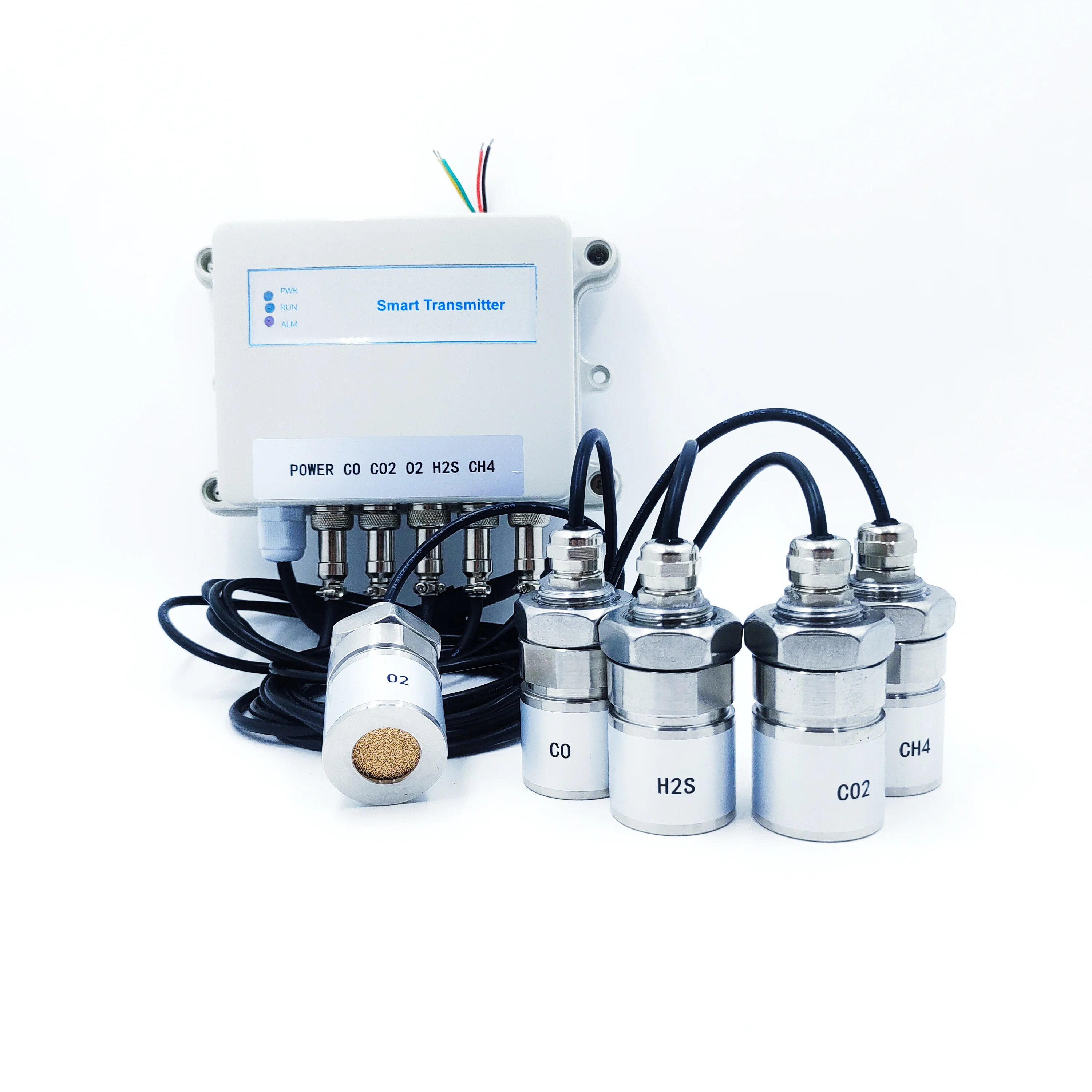 Фото Беспроводной IoT-детектор CE LORA LORAWAN GPRS 4G WIFI RAS485, настенный, из нержавеющей стали, для мониторинга NH3 №3