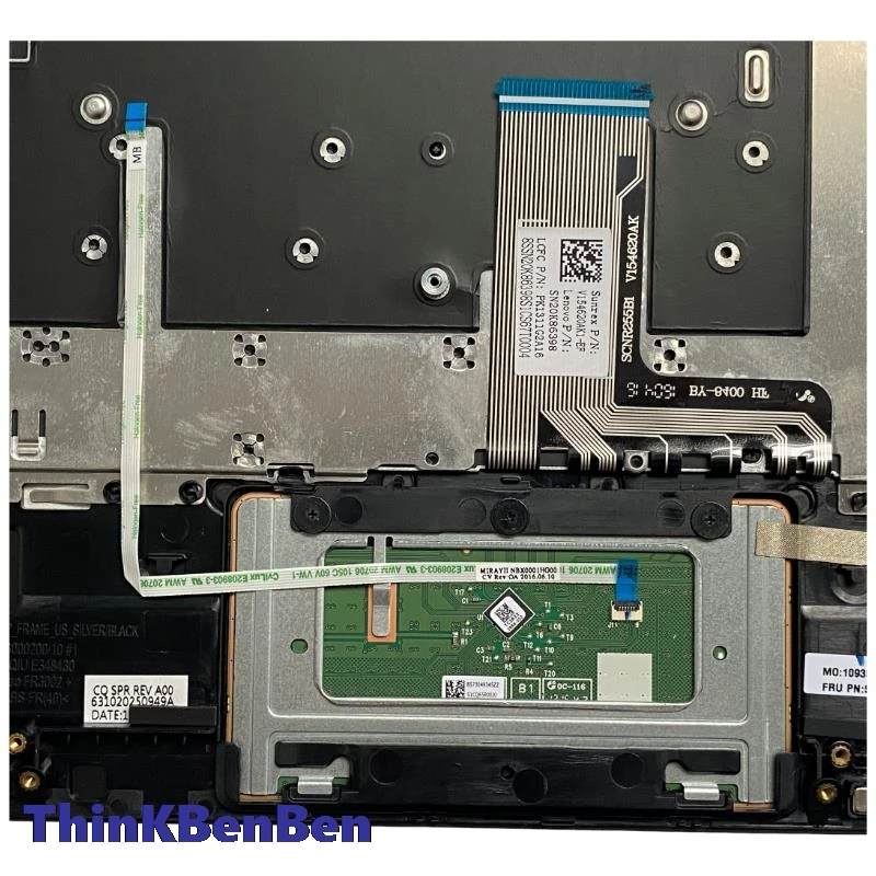 CFB канадский французский черный верхний чехол для клавиатуры упор рук Lenovo Ideapad Yoga