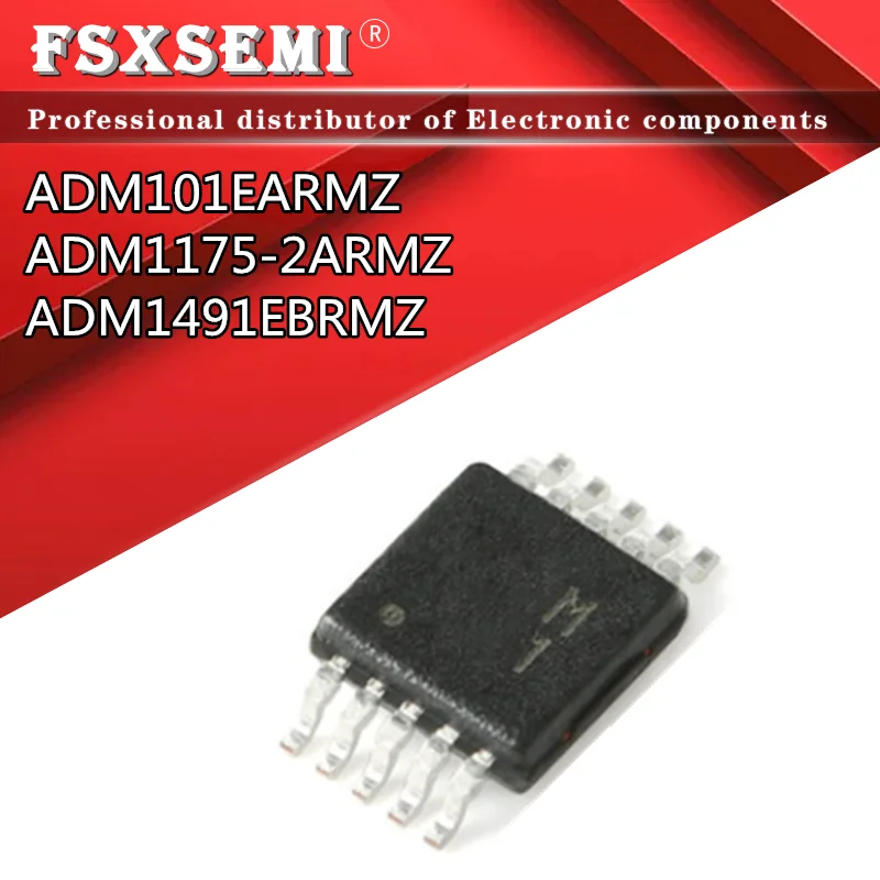 10 шт. ADM101EARMZ M1 M01 ADM1175-2ARMZ M5R ADM1491EBRMZ F0D FOD MSOP10