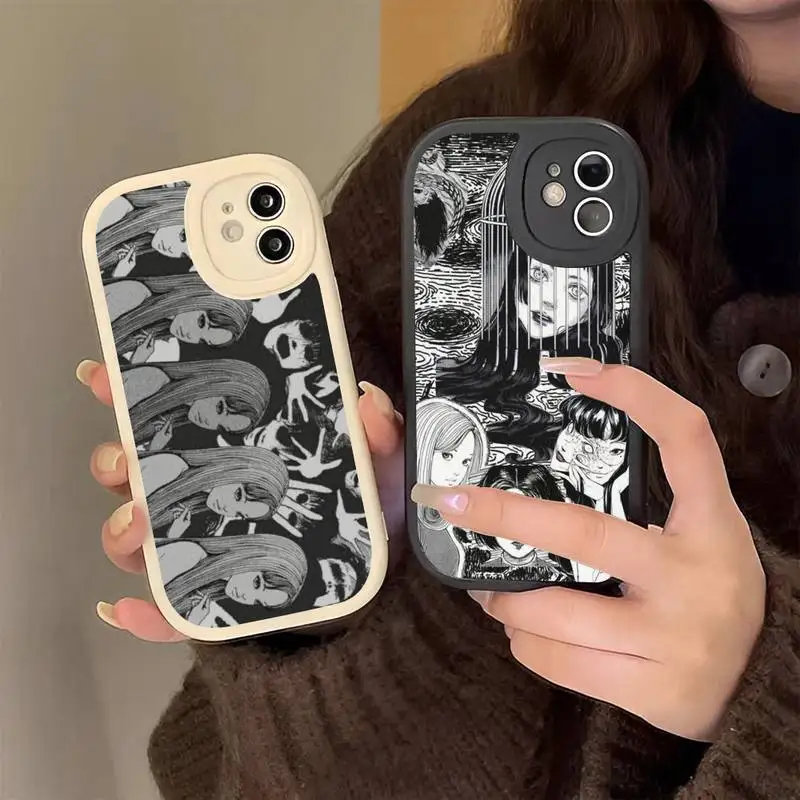 

Japanese Horror Comic Tomie Pattern Phone Case Phone Case for iPhone 13 12 Mini 11 14 Pro Max Xs X Xr 7 8 Plus 6 6s Se 2022
