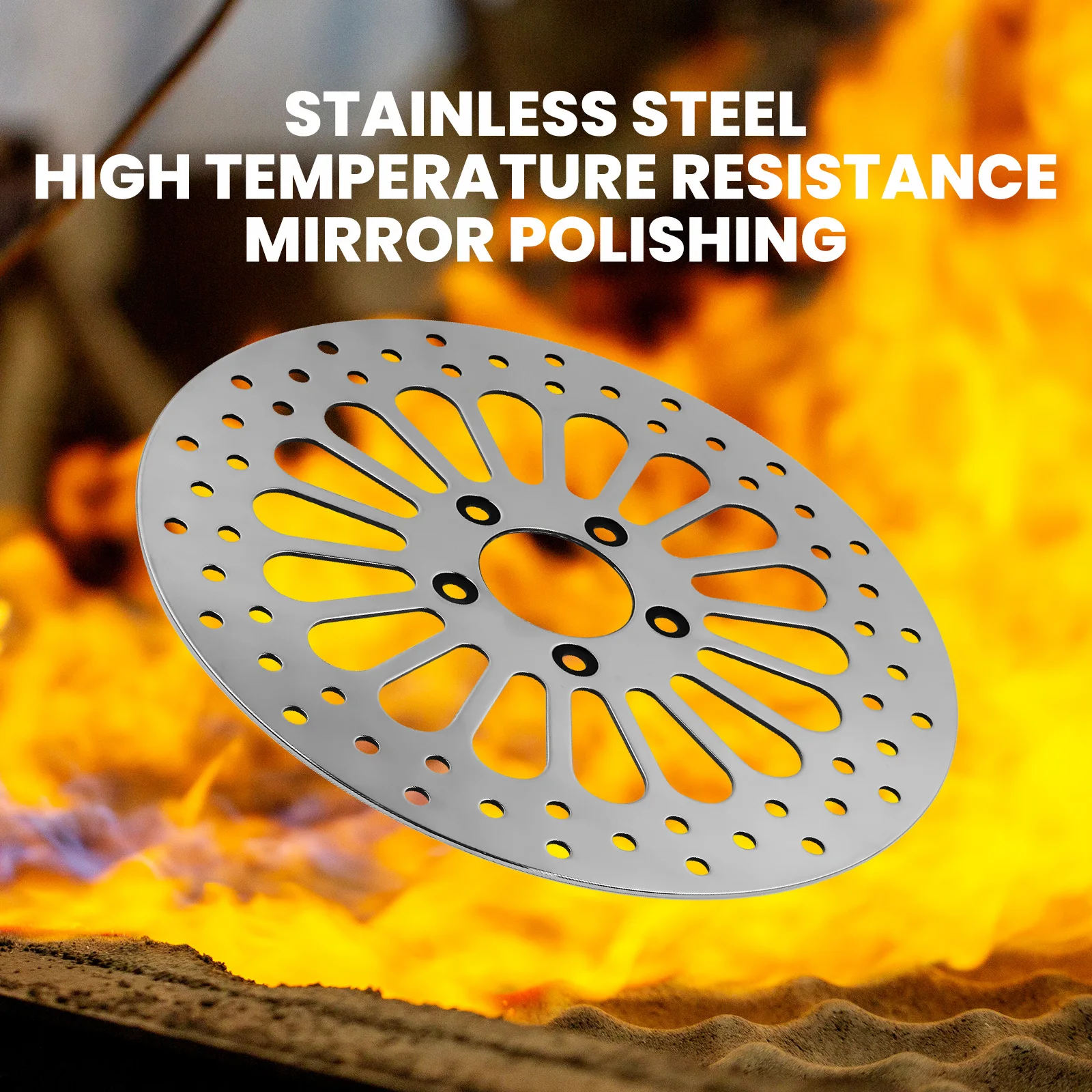 Передний тормозной ротор из нержавеющей стали дисковый диск 11 8 дюйма 300 мм для