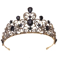 hot sale new wedding crown popular alloy bridal leaf rhinestone headband accessories