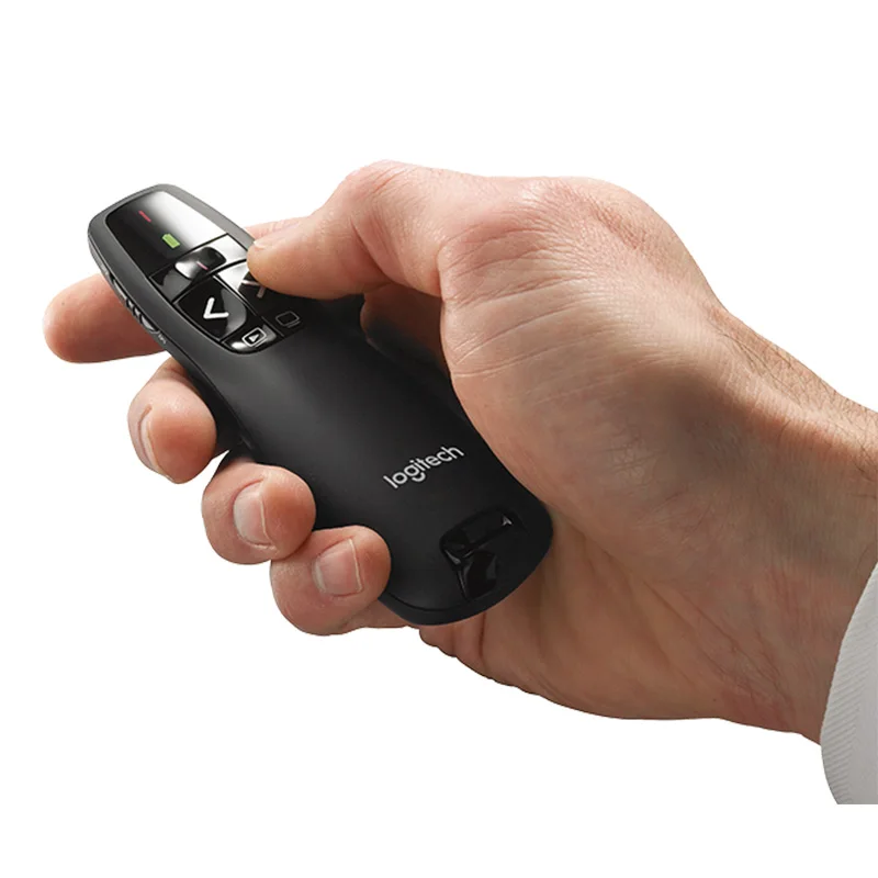 Беспроводная лазерная указка Logitech R400 с USB для презентаций PowerPoint - купить по