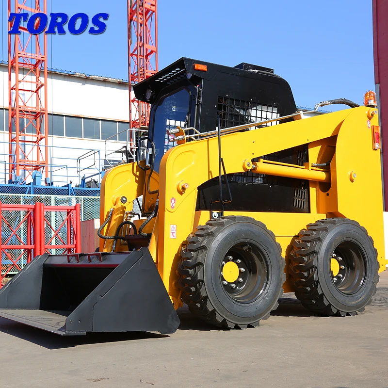Small Crawler Garden Stock Available Forest Mulcher Small Mini Track Skid Steer Articulated Loader