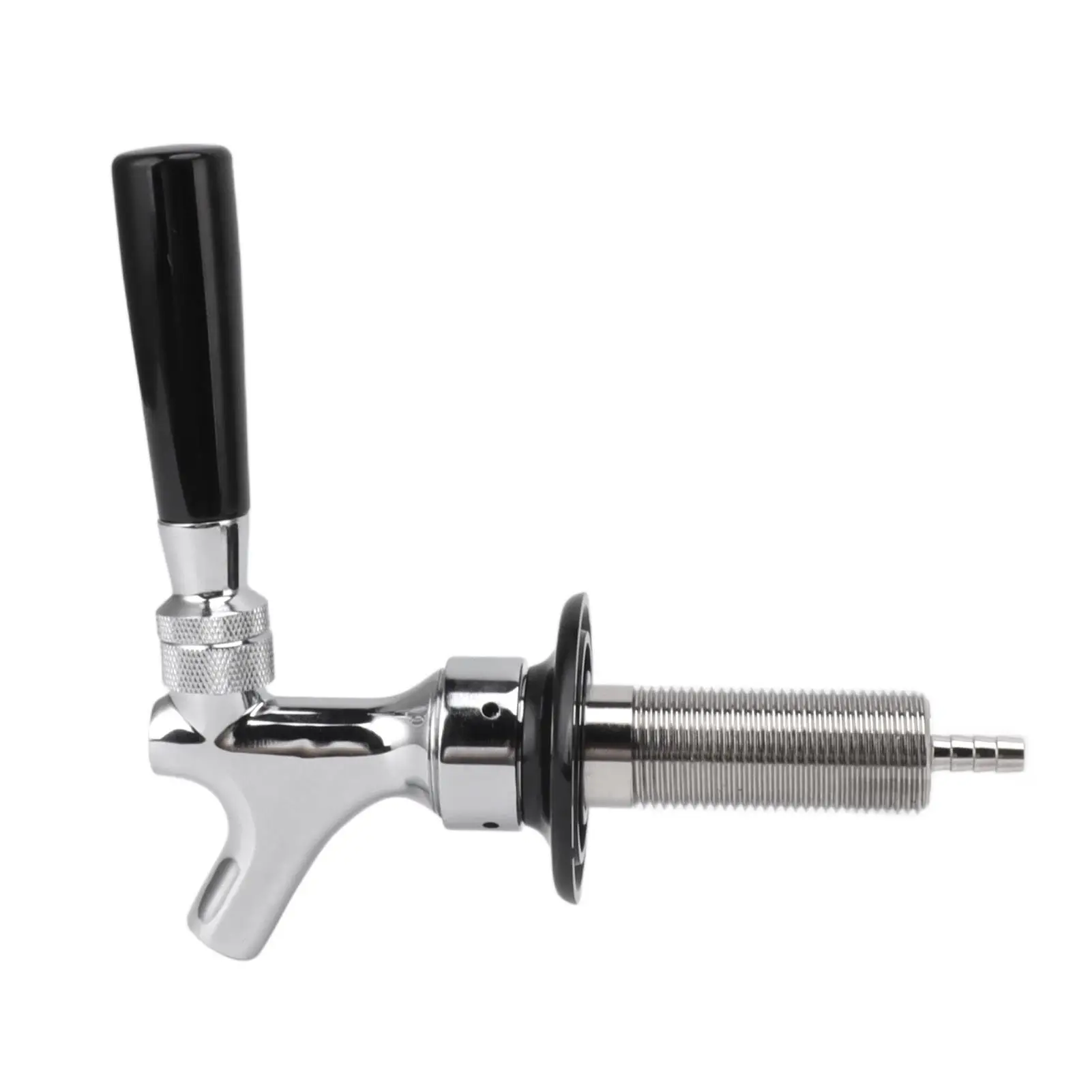 Кран для пива из нержавеющей стали премиум-класса с зазубриной 1/4 и резьбой G1/2