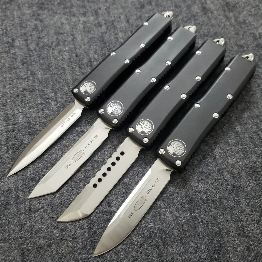 Двойной карманный нож Sabado UTX 85 OTF Knives Hellhound с фиксированным лезвием универсальные