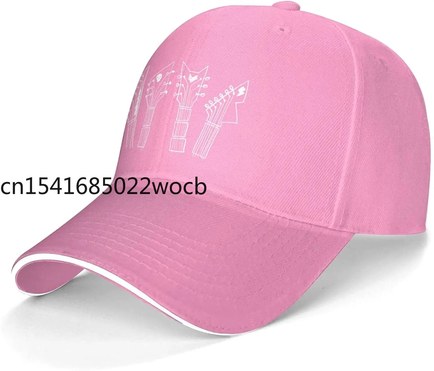 

Guitar Unisex Baseball Cap Adjustable Trucker Hat for Men's Women's