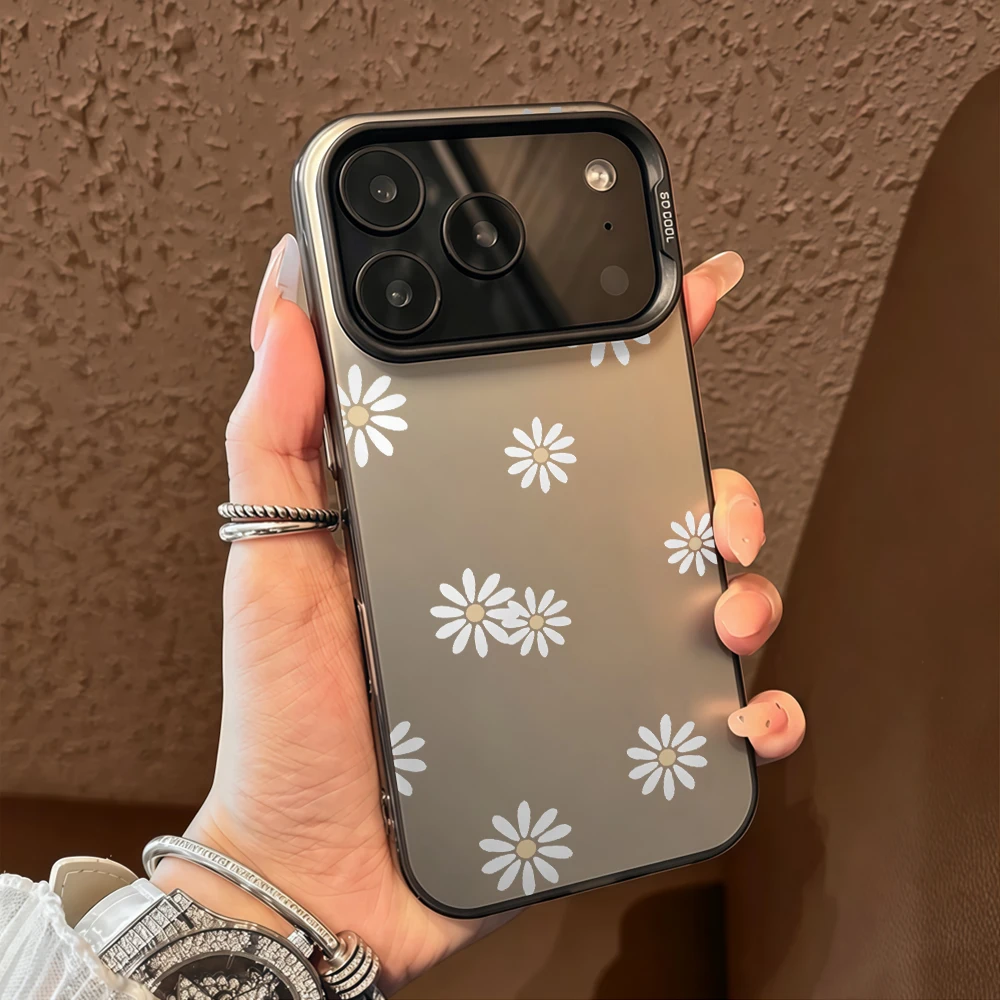 Фото Чехол для телефона Cottagecore Daisy для iPhone 17 Pro Max 15 16 14 13 12 11 Pro Max 8 Plus XR 17E Air, матовый, жесткий, противоударный, IMD №2