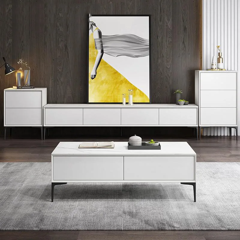 

Современный минималистичный ТВ-шкаф, кофейный столик, комбинированный сланцевый, для гостиной, креативные напольные консоли, шкафка на обувь, садовая мебель