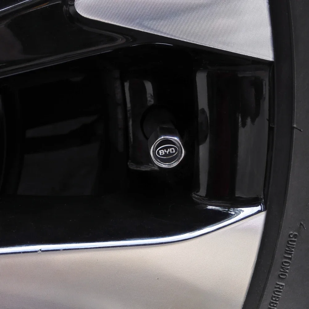 Металлические 4 шт. Φ крышки с гаечным ключом декор для BYD Logo F0 F3 G6 S6 Song Yuan Qin Tang Surui L3