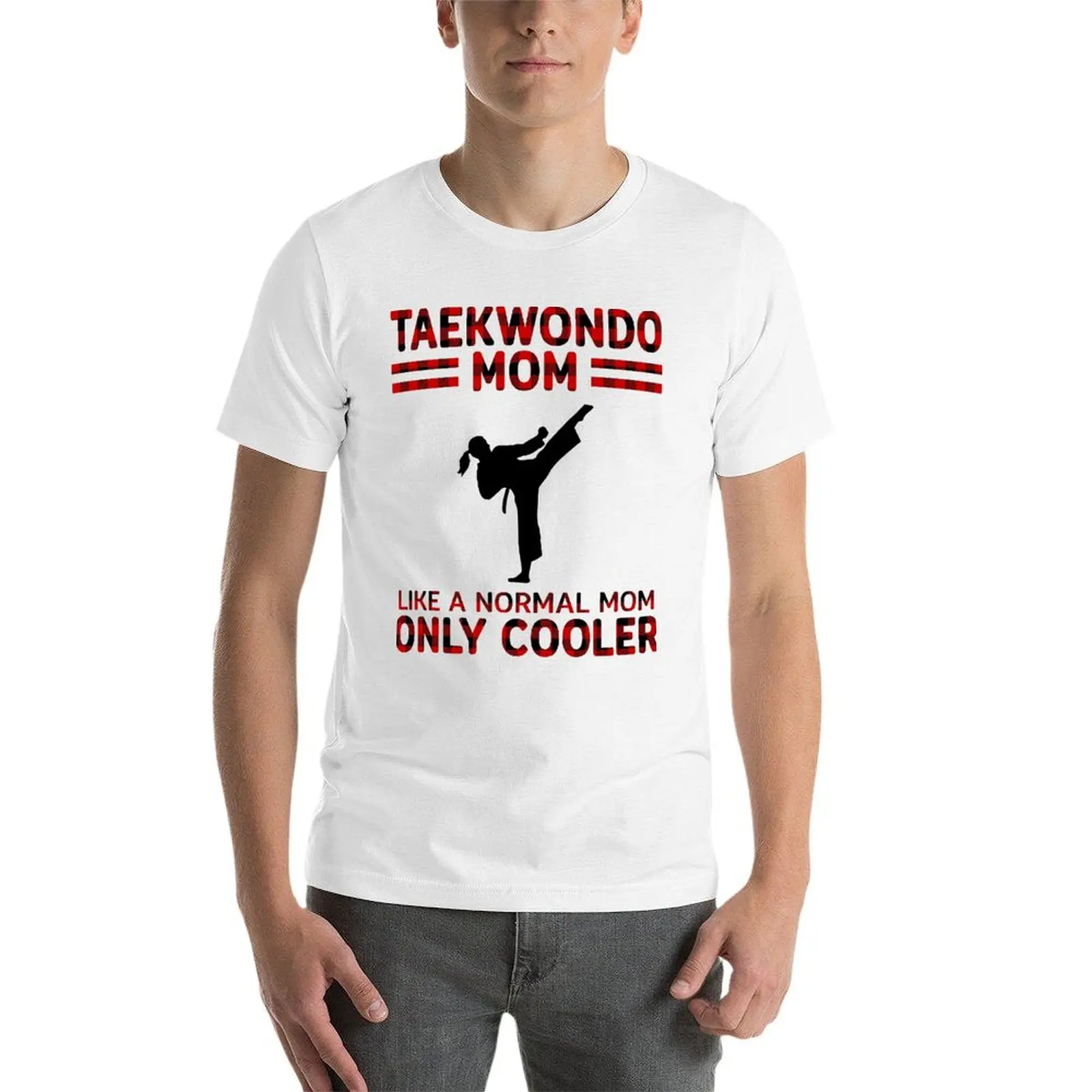 Футболка в стиле Харадзюку с надписью как обычная мама